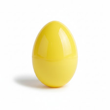 Yellow 12" Extra Large Fillable Plastic Egg Easter Gift Reusable