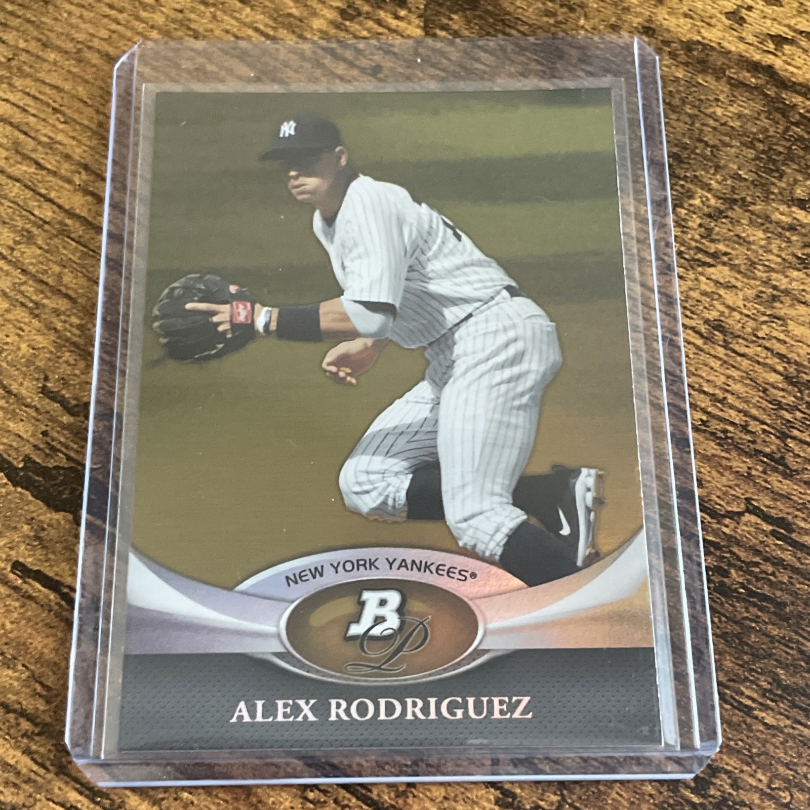 2011 Bowman Platinum Gold SP Alex Rodriguez #90 New York Yankees