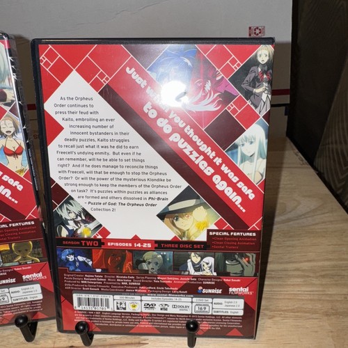 Phi-Brain Puzzle of God 6 Complete Season two Anime Collection 1 + 2 brand new - Picture 6 of 6
