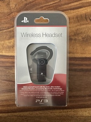 Original Sony Playstation 3 PS3 Wireless Headset Bluetooth