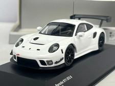 2019 Porsche 911 GT3 R White Plain Body 1/43 Diecast Model Touring Car IXO