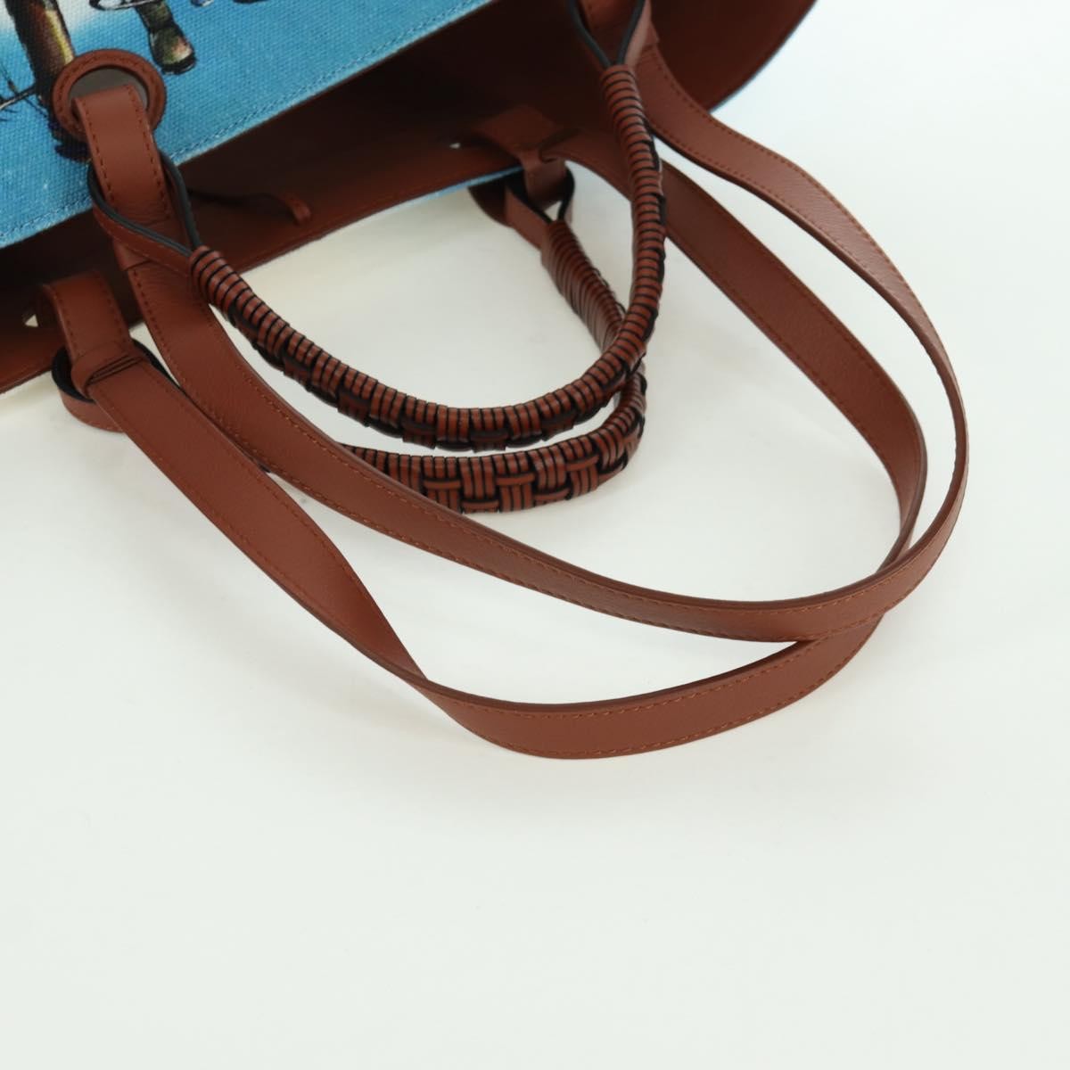LOEWE × Studio Ghibli Howl's Moving Castle Anagram Bag Canvas Auth 166901SM image 9