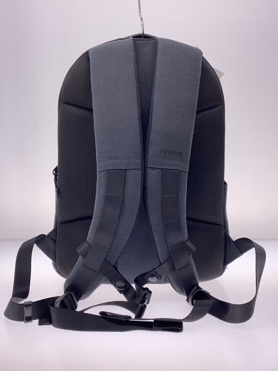 WHITEAGE Backpack Canvas Black Solid Color - image 3