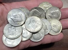 1967-1968  Lot of 14 Kennedy Half Dollars  40% Silver Clad  $7.00 Face Value