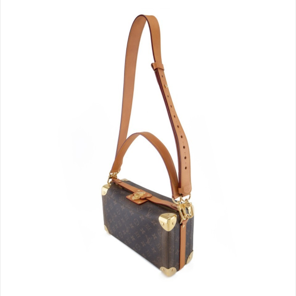 New!! LV Louis Vuitton Soul Trunk East West Bag  Monogram Dust Pharrell Williams image 4
