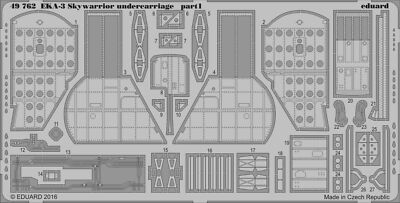 eduard 49762 x 1/48 Aircraft- EKA3 Skywarrior Undercarrige for Trumpeter