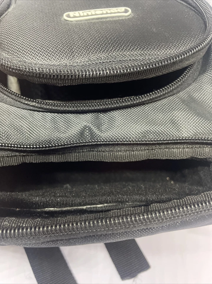BOLSA DE TRANSPORTE/MOCHILA NINTENDO VINTAGE FUNDA BLANDA DE VIAJE ¡BONITA!! Foto 3 de 4