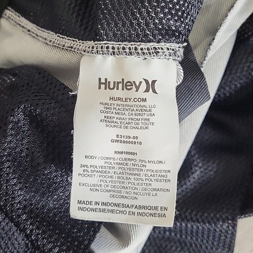 Nike Dri Fit Hurley Charcoal Grey Chino Style Shorts Juniors Size 7 - Picture 6 of 12