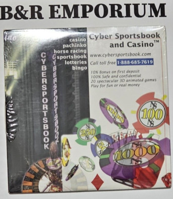 Cyber Sportsbook And Casino (1999 Starnet Communications) - CD-ROM - New, Sealed