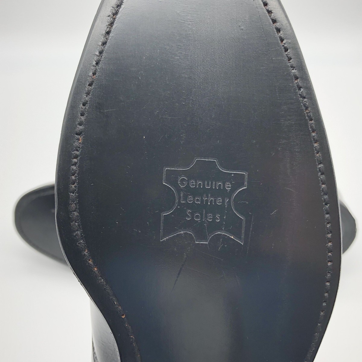 UNWORN NOS | HANOVER 6.5D BLACK CAPTOE OXFORD DRESS SHOE