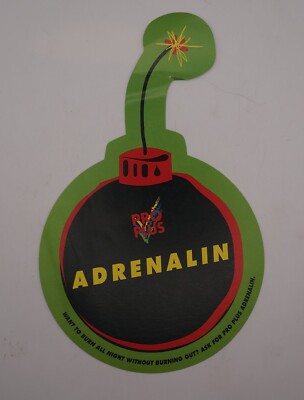 Rave Flyer Not a flyer but a Pro-Plus Adrenalin flyer RARE ! CGC