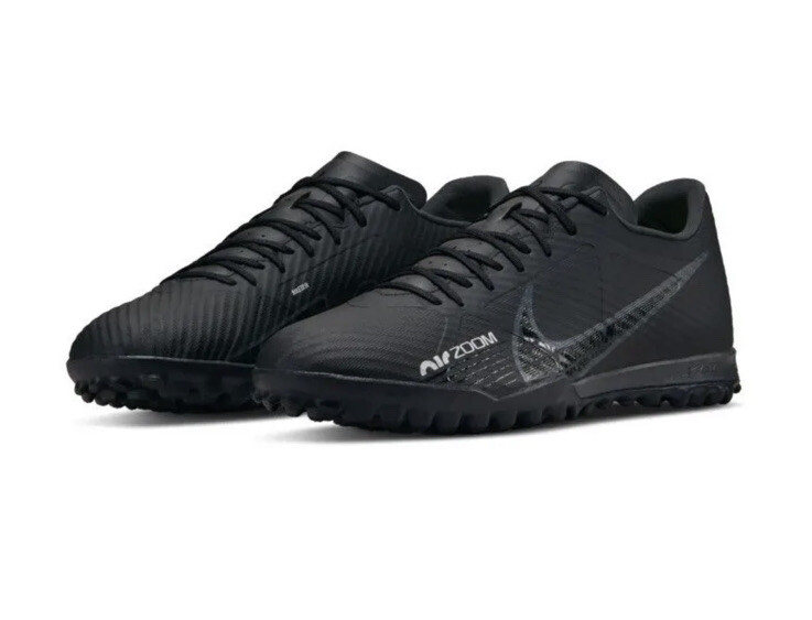 Nike Zoom Mercurial Vapor 15 TF Turf Soccer Black DJ5635-001