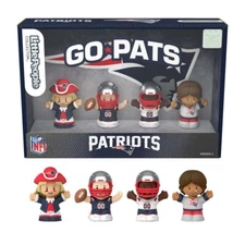 Fisher-Price Little People Collector NFL New England Patriots Series 1 Set NEW