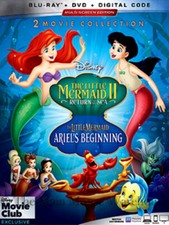 The Little Mermaid: Ariel's Beginning (2008) disc cover