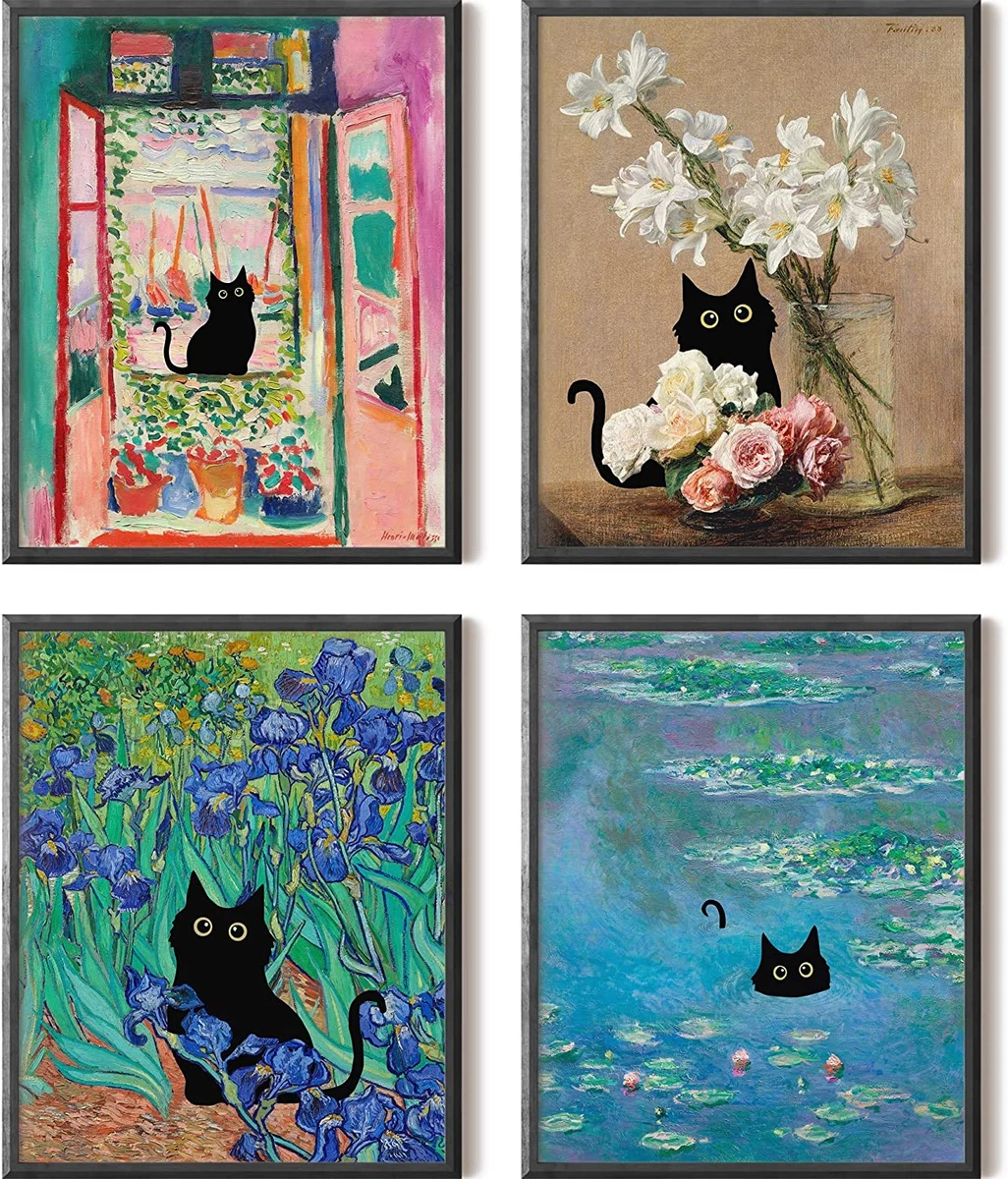 Famous Black Cat Painting famous-black-cat-painting