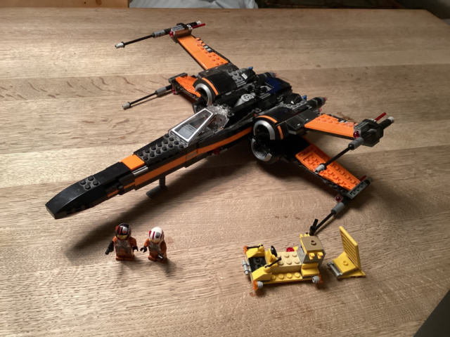 Lego Star Wars, 75102, LEGO STAR WARS - XWING, Poe…