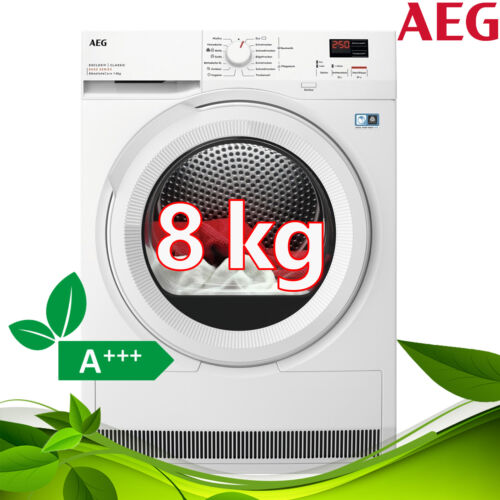 AEG 8000 AbsoluteCare® 8kg Wärmepumpentrockner A+++  Wäschetrockner Trockner NEU - Bild 1 von 10