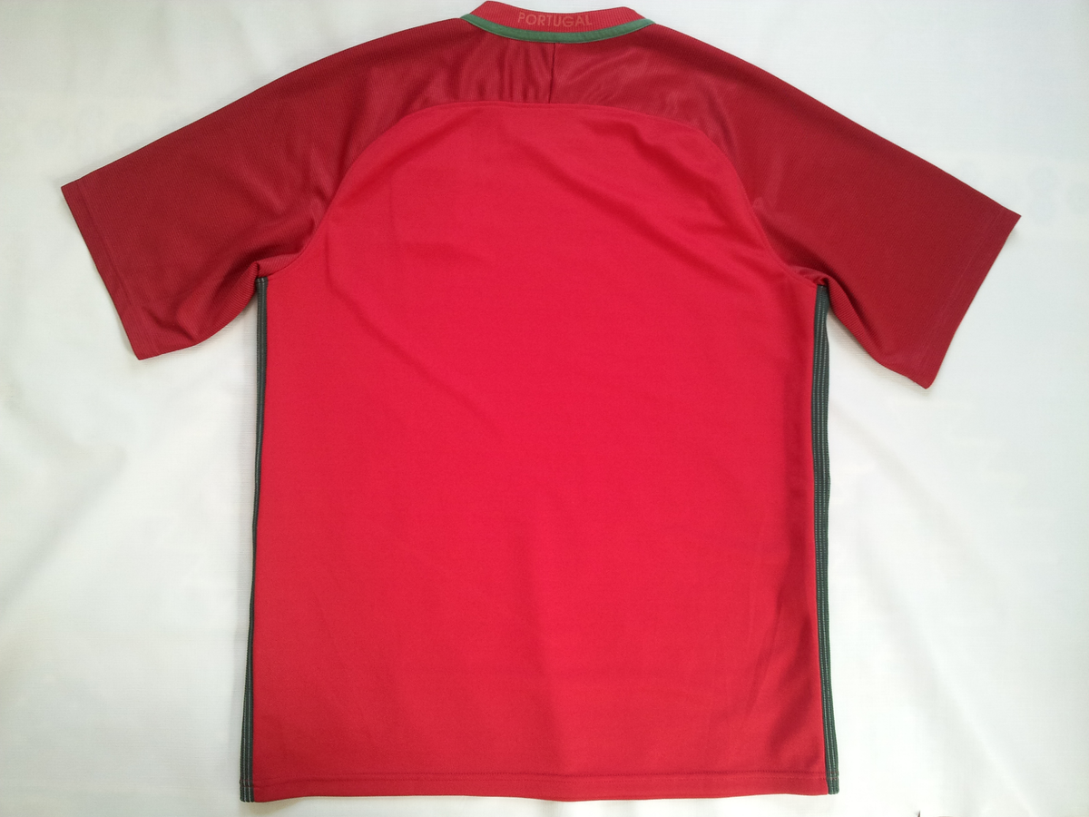 NIKE DRI FIT 2015 PORTUGAL NATIONAL SOCCER TEAM AUTHENTIC JERSEY