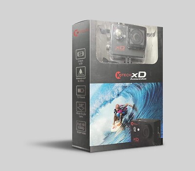 KOTECH XD ACTION CAM FULL 1080p HD AUFLÖSUNG WASSERDICHT BIS 30M