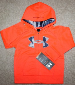 under armour orange jacket