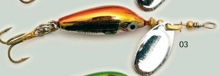  Wobbler/Spinner , TRENDEX Mini von Behr in verschiedenen Farbdekoren - Bild 4 von 4