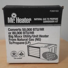 Mr. Heater F260163 Fuel Conversion Kit Natural Gas to Liquid Propane LP for  sale online | eBay
