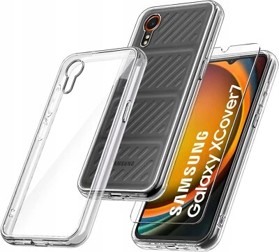 MARKENLOS Für Samsung Galaxy Xcover 7 - HandyHülle Case Tasche Etui + 9H Displayschutzglas