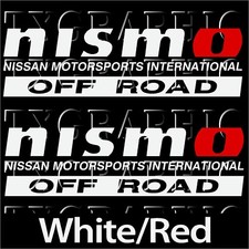 NISMO OFF ROAD Decal Vinyl Sticker Frontier Titan, 1 Set of 2