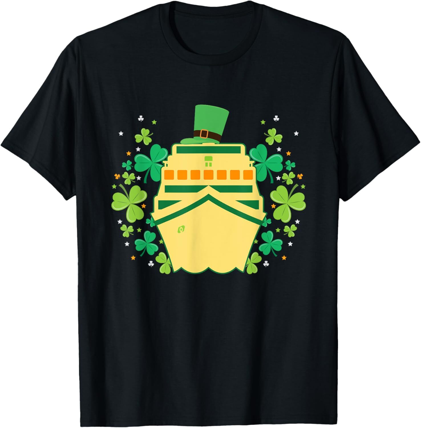 Shamrock Cruise Ship Ireland Flag - St Patrick's Day T-Shirt Hoodie