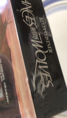 New Factory Sealed Dances with Wolves VHS Orion - Picture 2 of 4