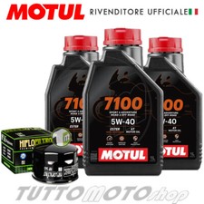 Tagliando GILERA GP 800 2008 2009 2010 2011 / MOTUL 7100 5W40 + filtro olio