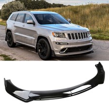 For Jeep Grand Cherokee Srt Srt8 Front Bumper Lip Splitter Spoiler Body Kit Cao