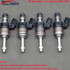 NEW Set of 4 Fuel Injectors For Honda Civic 2016-2020 1.5L 16010-59B-315 US