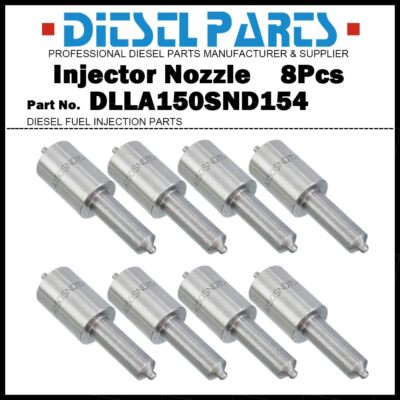 8x Diesel Injector Nozzle Tips ND-DLLA150SND154 for HINO 700