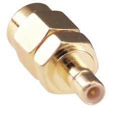 1pc SMA Male to SMB Male RF Coax SMA to SMB Coaxial Connector Adapter Converter