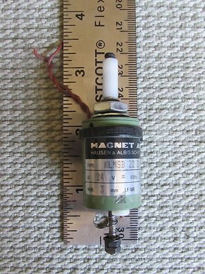 Magnet AG KLMSB 22 Z Fa Miniature Solenoid Actuator Made in Germany 24V