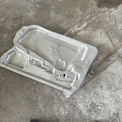 BMW E60 M54 B25 iDrive RWD Front Right Door Sound Insulation Panel 51487173982