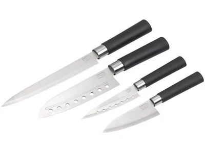 NEU 4x Japan Profi Küchen Messer Santoku Chef Tranchiermesser für Kochen Küche - Bild 1 von 4