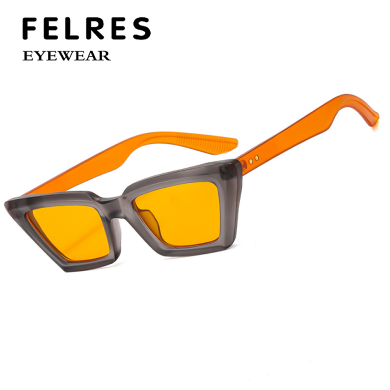 Fashion Cat Eye Sunglasses For Women Retro Outdoor Shade Glasses UV Protection-image