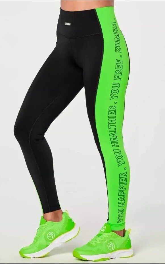 Zumba Forever ブラックパンツ ネオンイエロー Z1T000711_CTIN_1947.jpg?v=