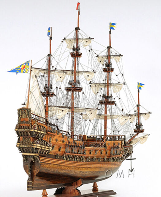vasa 1628 wasa swedish wooden tall ship model 38