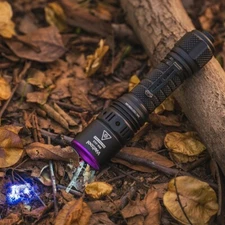 Weltool M4-365 "Blue-faced Beast" UV flashlight Torch 21700 Battery