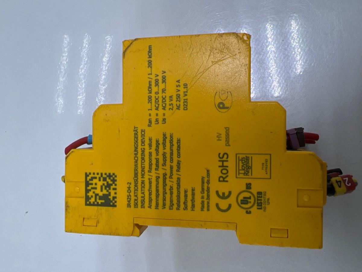 BENDER A-Isometer IR425 / ir425-D4-2 , insulation monitoring BENDER A-Isometer IR425 / ir425-D4-2 , insulation monitoring