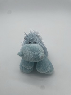 Ganz Webkinz Lil Kinz Blue Hippo Stuffed Animal Plush Toy NO CODE