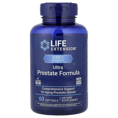 Life Extension Ultra Prostate Formula 60 Softgels new date