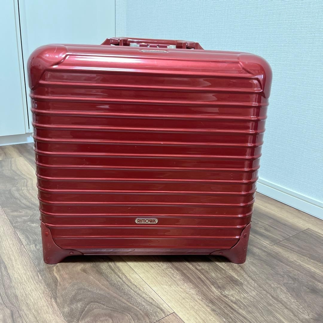 Rimowa Salsa Deluxe Business Trolley 24L Red 2-wheels Carry Case