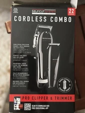 Self Cut System Cordless Clipper & Trimmer Combo Set