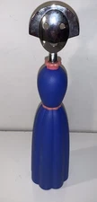 Vintage BLUE Alessi Anna G Pepper Mill Design Alessandro Mendini Made in Italy