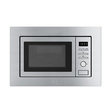 Smeg FMI017X Forno Microonde da Incasso 60cm Inox con 6 Funzioni di Cottura