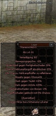 Metin2 Ruby Chimera Titanenschild+9 | Schnell & Sicher | Blitzversand